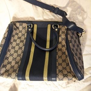 Faux Gucci convertible bag